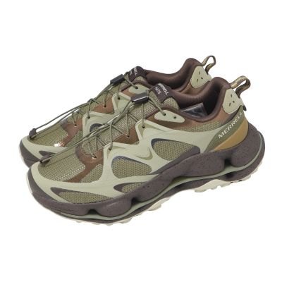 Merrell 戶外鞋 Speedarc Matis 男鞋 綠 抽繩 緩衝 黃金大底 山系 ML00005512