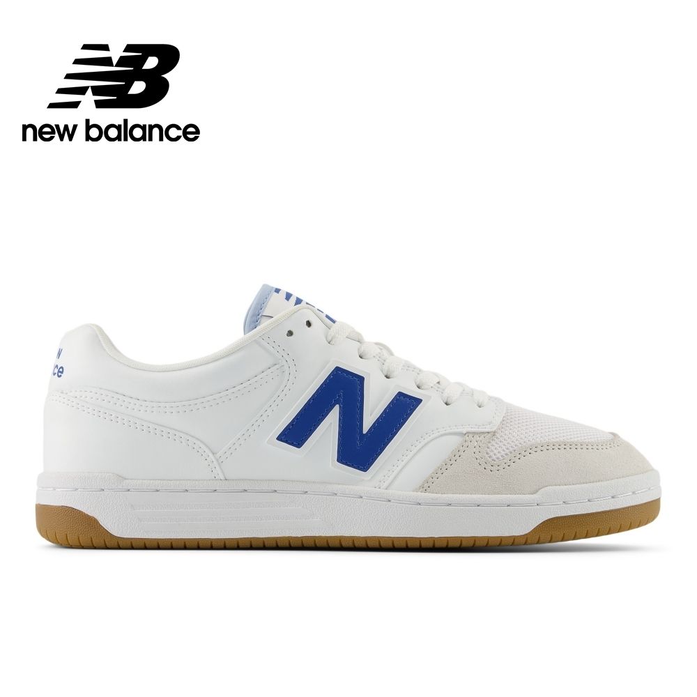 【New Balance】復古鞋_中性_白藍色_BB480LFB-D楦