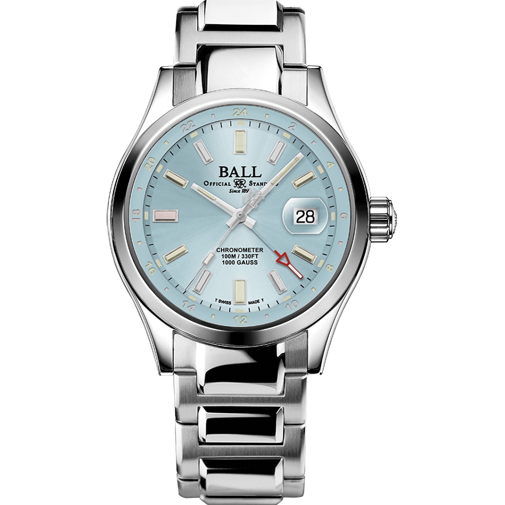 BALL 波爾 Engineer III系列 Endurance 1917 GMT 限量 天文台認證機械腕錶 開學換新季 送禮推薦-41mm GM9100C-S2C-IBER