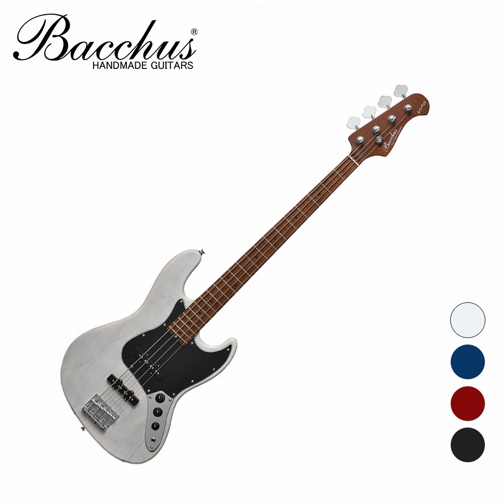 Bacchus WL4-ASH/RSM Bass 烤楓木琴頸電貝斯多色款| 吉他/電吉他