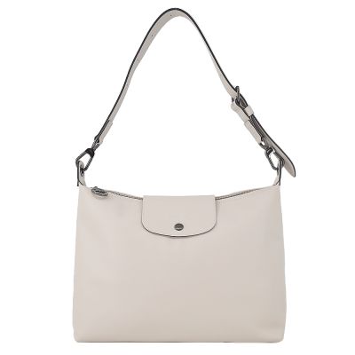 LONGCHAMP LE PLIAGE XTRA系列牛皮肩揹袋(中/白紙)