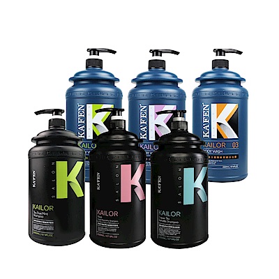 【KAFEN卡氛】買一送一 2000ml 凱樂沙龍專業 洗髮精Plus+/沐浴乳 系列
