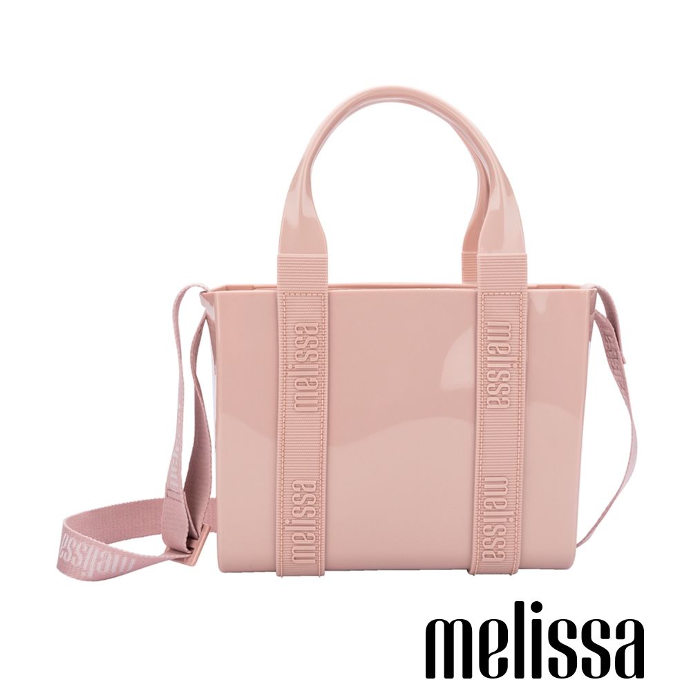Melissa-兩用托特包-粉色