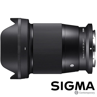SIGMA 16mm F1.4 DC DN Contemporary for NIKON Z 接環 (公司貨) 廣角大光圈定焦鏡 人像鏡 APS-C 無反微單眼專用鏡頭