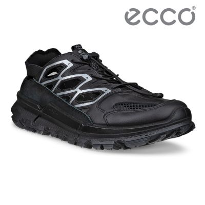 ECCO BIOM 2.2 TRL W 蹤跡健步快速繫帶摟空透氣運動鞋 女鞋 黑色