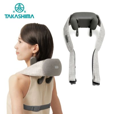 TAKASHIMA高島 TAKASHIMA 高島 頸舒系 頂級披肩(免手持/斜方肌/揉捏/溫熱/肩頸按摩器/M-6183)-快