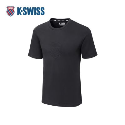 K-SWISS 短袖T恤 26SS TEE 3 M 短上衣 男短袖上衣 黑色 1013686-008