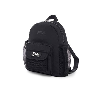 FILA官方直營 網格後背包-黑色 BPZ-9003-BK