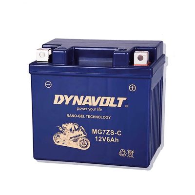 DYNAVOLT藍騎士MG7ZS-C奈米膠體機車電池 對應YTZ7S GTZ7S TTZ7SL YTX5L-BS加強版