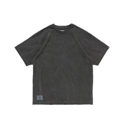 Wtaps Sign 02 / Ss / Cotton Black 黑色素面短Tee 251ATDT-CSM38