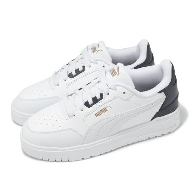 Puma 休閒鞋 Shuffle Downtown 男鞋 女鞋 白 藍 皮革 復古 經典 40259605