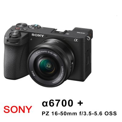 SONY 索尼 【SONY索尼】  ILCE-6700+SELP16-50mm變焦單鏡組 (平行輸入)