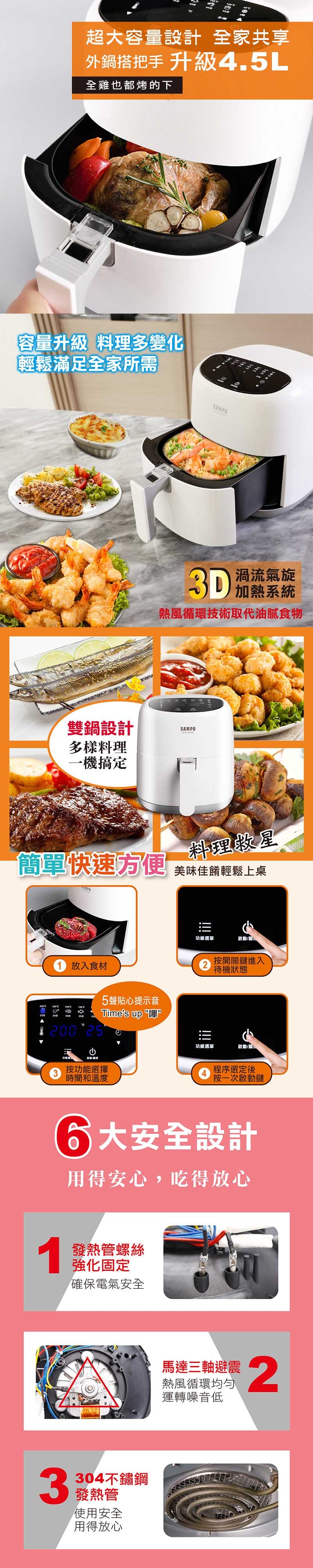 SAMPO聲寶 KZ-W19301BL - 詳情4