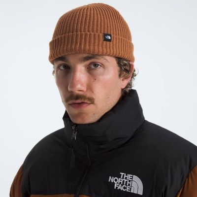 The North Face 北臉 帽子 毛帽 運動帽 TNF FISHERMAN BEANIE 咖啡 NF0A55JGBOE