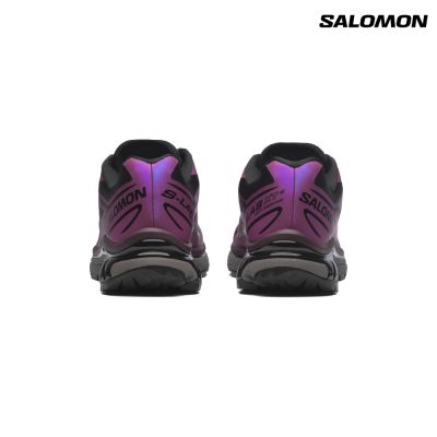 Salomon索羅門】XT-6 IRIDESCENT運動鞋黑/蜀葵紫/烏梅黑| 野跑鞋