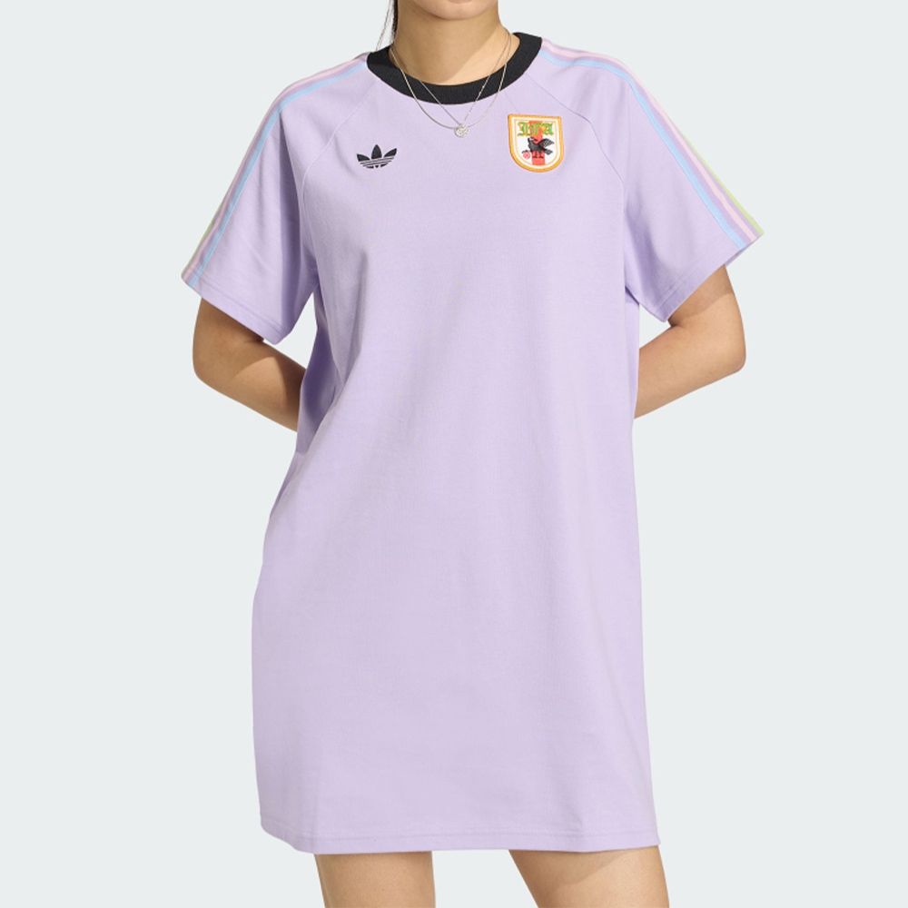 Adidas JFA OG Dress 女款紫色世界盃日本連身洋裝KA1523 | adidas