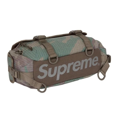 Supreme 24SS Mini Duffle Bag 圓筒包深藍/黑色/迷彩旅行袋側背包