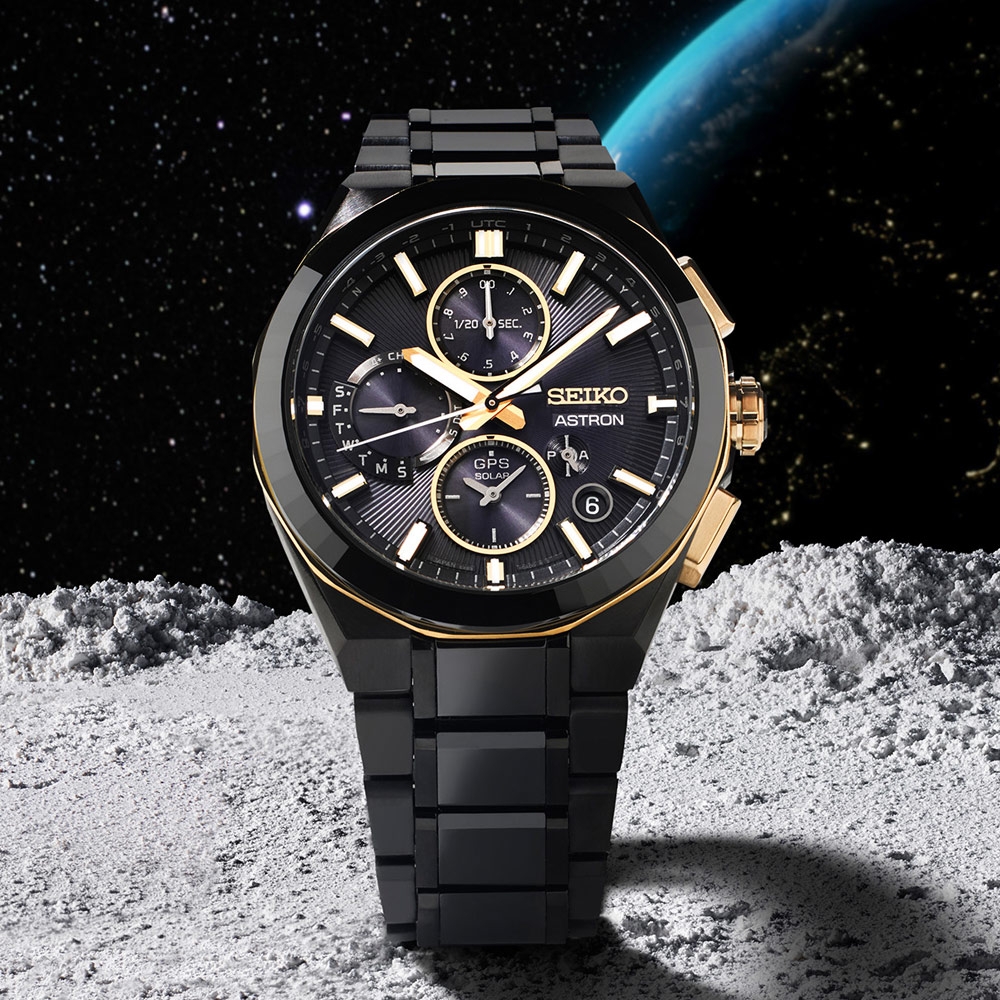 黑標款】SEIKO 精工錶Astron GPS衛星錶Solar錶鈦金屬錶服部金太郎限量