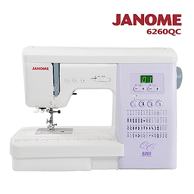 JANOME 車樂美 日本車樂美JANOME 6260QC 電腦型縫紉機