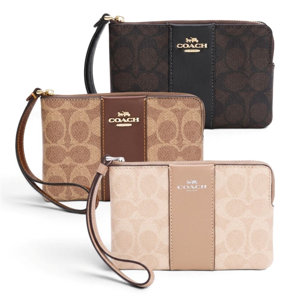 COACH 經典LOGO款手拿包（多款任選）