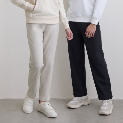 GIORDANO男/女裝防潑水內刷毛長褲【多色任選】