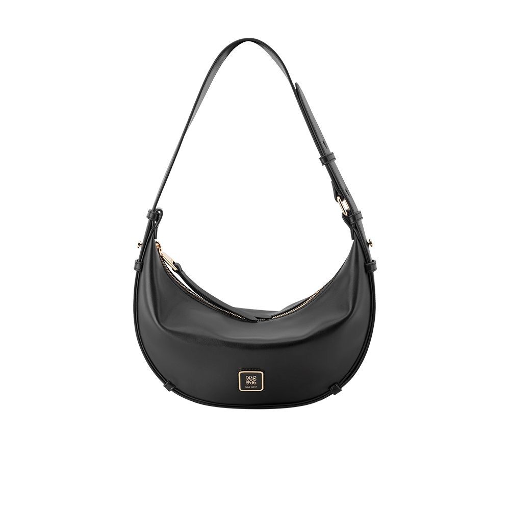 NINE WEST LARAMIE 彎月斜背包- 黑色(566773)