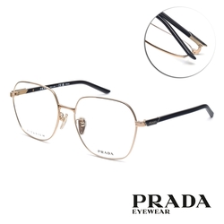 PRADA 眼鏡 𝐏𝐑𝐀𝐃𝐀 𝐄𝐘𝐄𝐖𝐄𝐀𝐑 - 𝐕𝐏𝐑 𝐀𝟓𝟏 棱角分明的轮廓极具