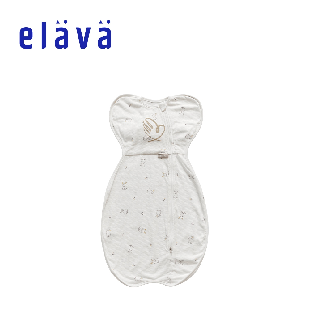 Elava 韓國  嬰兒 全包覆 安撫包巾(附舒眠墊) 棉柔款 - 多款可選
