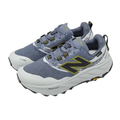 New Balance NB 越野跑鞋 Hierro V9 GTX 2E 寬楦 男鞋 藍 防水 黃金大底 MHIG1KM-2E