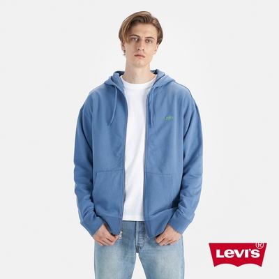 Levis 男款 連帽外套 / 精工刺繡Logo 靛藍