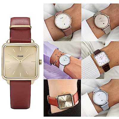 CLUSE 簡約時尚大三針女錶 開學購物季 送禮首選-多品任選