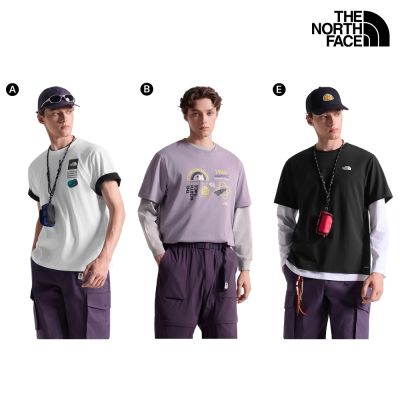 【The North Face 官方旗艦】舒適百搭｜男女款潮流FLASHDRY速乾T恤(多款任選)