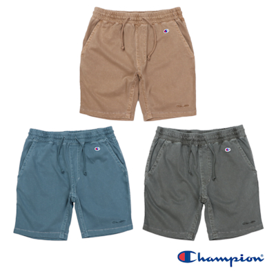 Champion 官方直營-男款 厚磅後染口袋 短褲(3色)