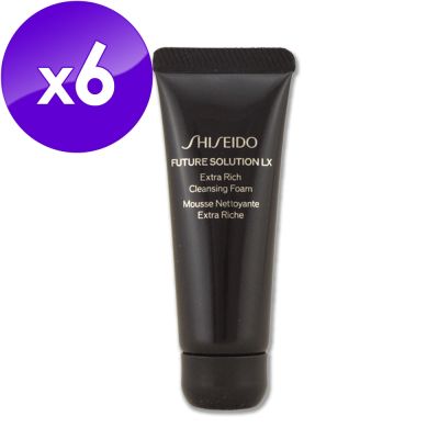(即期品)SHISEIDO 資生堂 時空琉璃LX極上御藏潔膚皂 15ML x 6（效期至2027年04月）