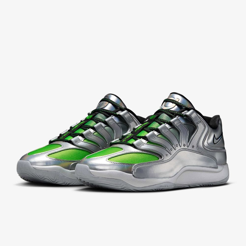 NIKE KD18 EYBL EP (箱あり) NIKE 籃球鞋男鞋運動鞋實戰鞋KD18 EYBL EP 金屬銀綠IF2518-001 | 籃球