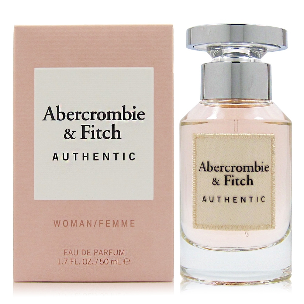 Abercrombie&Fitch Authentic A&F 真我女性淡香精50ml | Yahoo購物中心