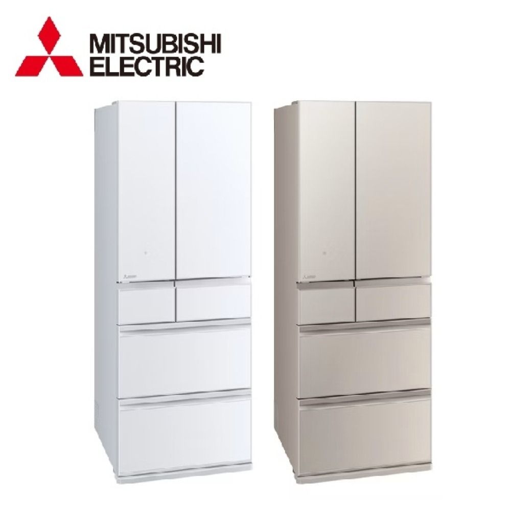MITSUBISHI 三菱 日製六門607L變頻玻璃鏡面冰箱 - MR-WZ61N -含基本安裝+舊機回收