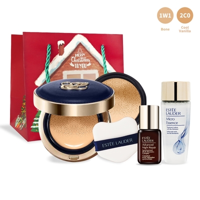 EsteeLauder雅詩蘭黛 ESTEE LAUDER 雅詩蘭黛 粉持久美肌修護組[氣墊粉餅+原生露+特潤]