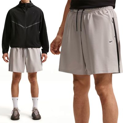 Nike As M Nk Tech Shori Knit Short 短褲 男款 灰色 抽繩 運動 IF1126-009