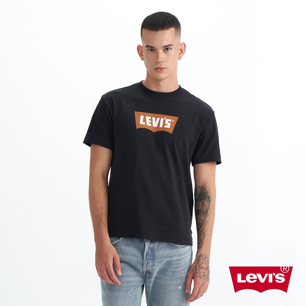 Levi's 男款 休閒復古印花短袖Tee恤