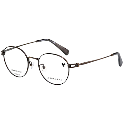 LONGCHAMP 純鈦 光學眼鏡(古銅色)LO2178LBJ