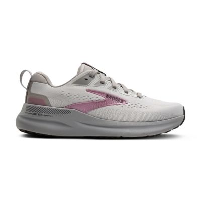 Brooks 布魯克斯 Ariel GTS 26 [1204442E094] 女 慢跑鞋 超寬楦 支撐 緩震 灰 粉紅