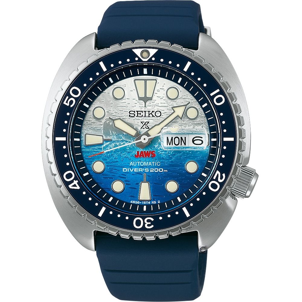 SEIKO 精工錶Prospex 潛水《大白鯊》50週年限量紀念腕錶-45mm 4R36