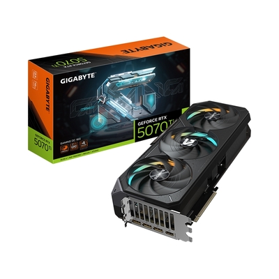 推★技嘉GIGABYTE GeForce RTX 5070Ti GAMING OC 16G 顯示卡 RTX 5070Ti