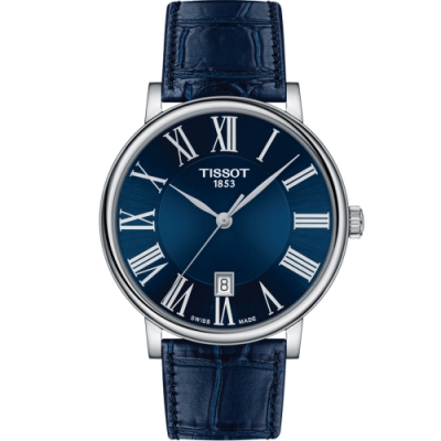 TISSOT 天梭 官方授權CARSON 經典時尚男錶 畢業禮物首選(T1224101604300)