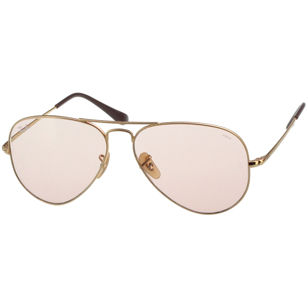 RAY BAN EVOLVE變色系列太陽眼鏡(金色)RB3689-001 | 太陽眼鏡/墨鏡