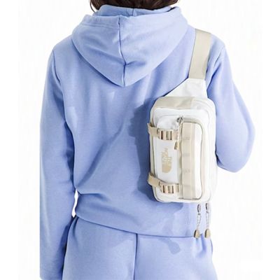 The North Face 北臉 腰包 斜背包 運動小包 BASE CAMP LUMBAR 米白 NF0A8BK5N8V