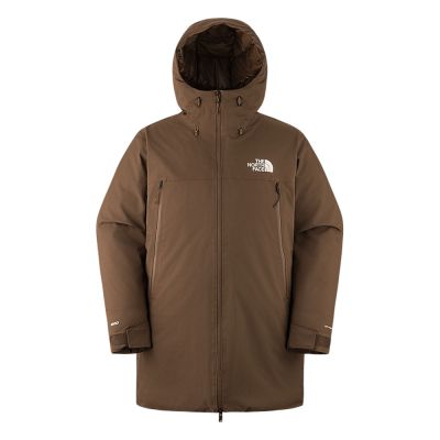 The North Face 官方旗艦 北面男款棕色DRYVENT防水羽絨外套｜8AYH1OI 600蓬鬆度