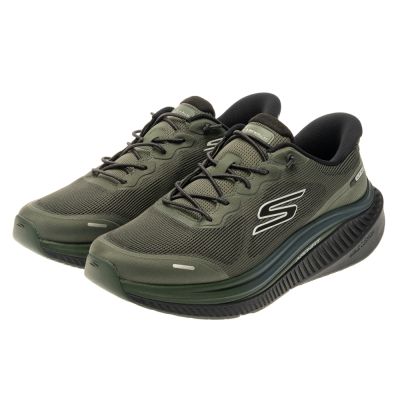 SKECHERS 男鞋 健走系列 健走鞋 瞬穿舒適科技 GO WALK MAX CUSHIONING ARCH FIT (216741OLV)