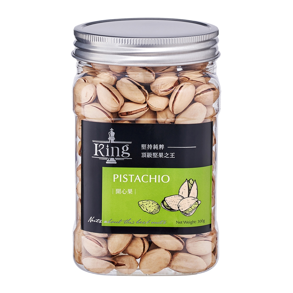 盛香珍 King堅果之王-開心果300g/罐